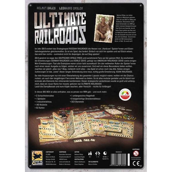 Produktbild: Ultimate Railroads (Spiel)