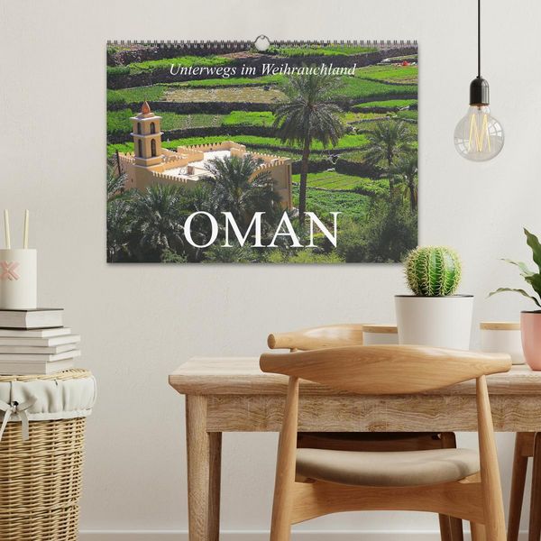 Produktbild: Unterwegs im Weihrauchland Oman (Wandkalender 2026 DIN A3 quer), CALVENDO Monatskalender
