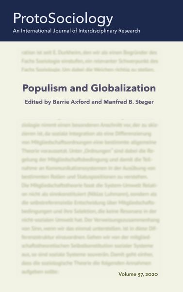 Produktbild: Populism and Globalization