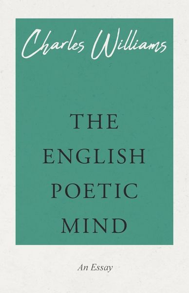 Produktbild: The English Poetic Mind