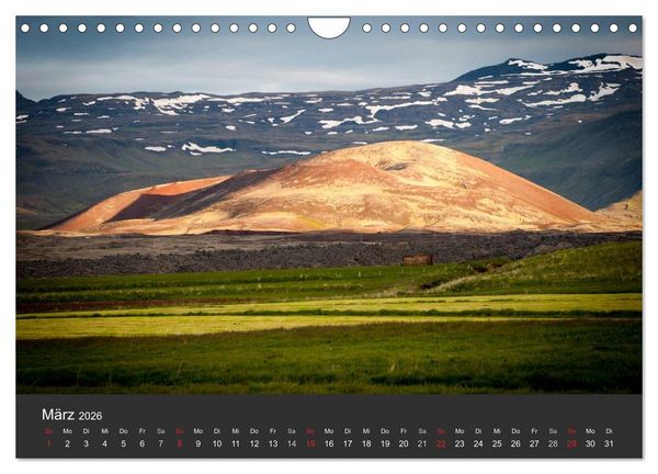 Produktbild: Island Highlights (Wandkalender 2026 DIN A4 quer), CALVENDO Monatskalender