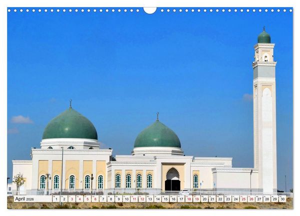 Produktbild: Die EMIRATES zwischen Dubai und Abu Dhabi (Wandkalender 2026 DIN A3 quer), CALVENDO Monatskalender