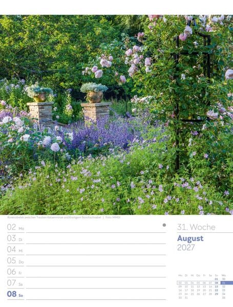 Produktbild: Gartengl&uuml;ck Wochenplaner Kalender 2027