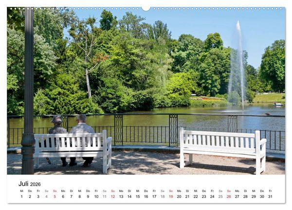 Produktbild: Highlights von Wiesbaden (Wandkalender 2026 DIN A2 quer), CALVENDO Monatskalender