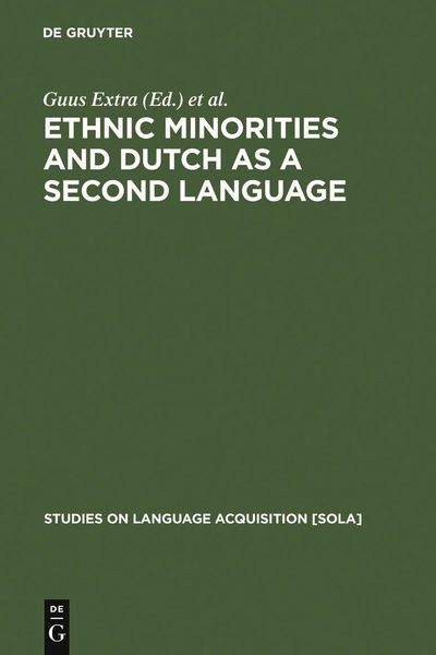 Produktbild: Ethnic Minorities and Dutch as a Second Language