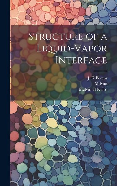 Produktbild: Structure of a Liquid-vapor Interface