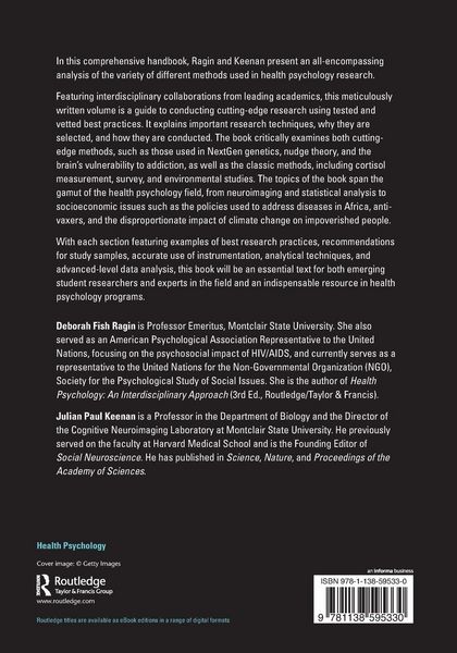 Produktbild: Handbook of Research Methods in Health Psychology