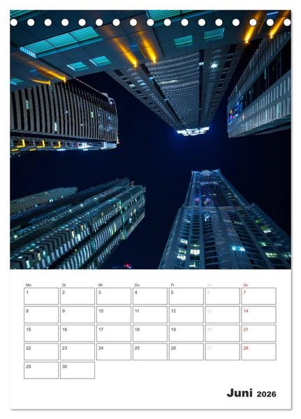 Produktbild: Vertical Dubai 2026 (Tischkalender 2026 DIN A5 hoch), CALVENDO Monatskalender