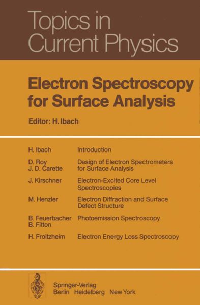 Produktbild: Electron Spectroscopy for Surface Analysis