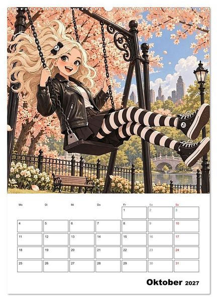 Produktbild: Kim, eben anders normal (Wandkalender 2027 DIN A2 hoch), CALVENDO Monatskalender