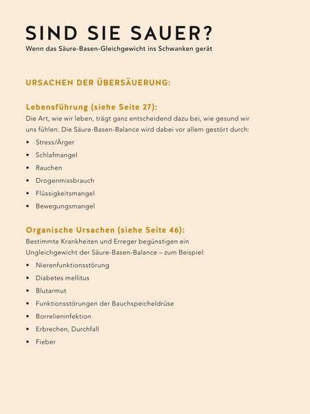 Produktbild: S&auml;ure-Basen-Balance