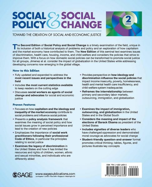 Produktbild: Social Policy and Social Change