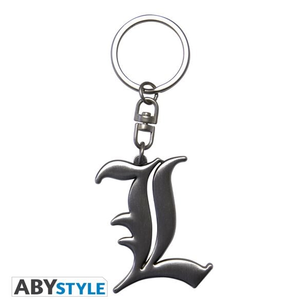 Produktbild: DEATH NOTE - Keychain 3D L Symbol