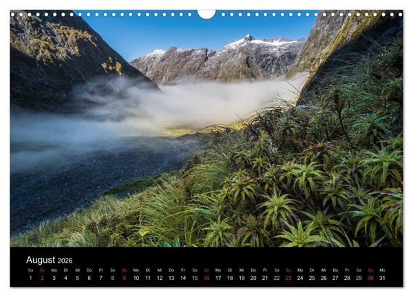 Produktbild: Neuseeland - Paradies am anderen Ende der Welt (Wandkalender 2026 DIN A3 quer), CALVENDO Monatskalender