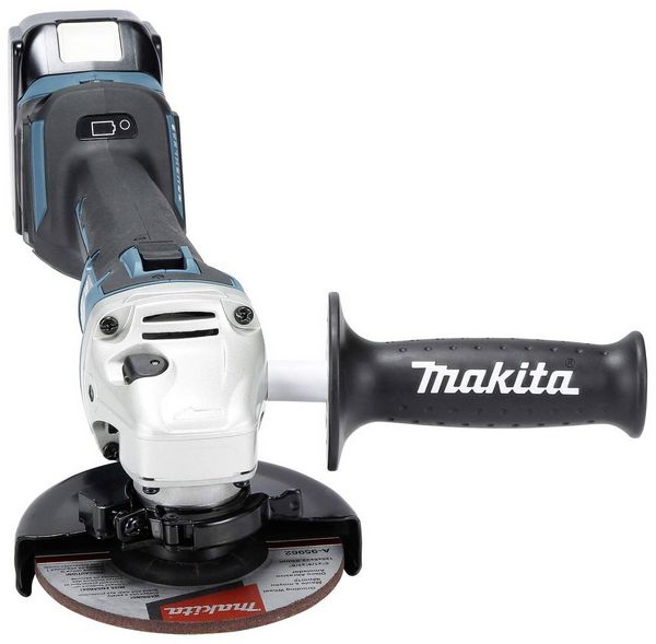 Produktbild: Makita DGA511RTJ Akku-Winkelschleifer 125 mm inkl. 2. Akku, inkl. Ladeger&auml;t, inkl. Koffer 18 V 5 Ah