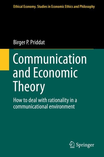 Produktbild: Communication and Economic Theory