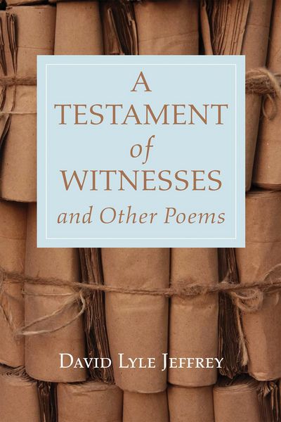 Produktbild: A Testament of Witnesses and Other Poems