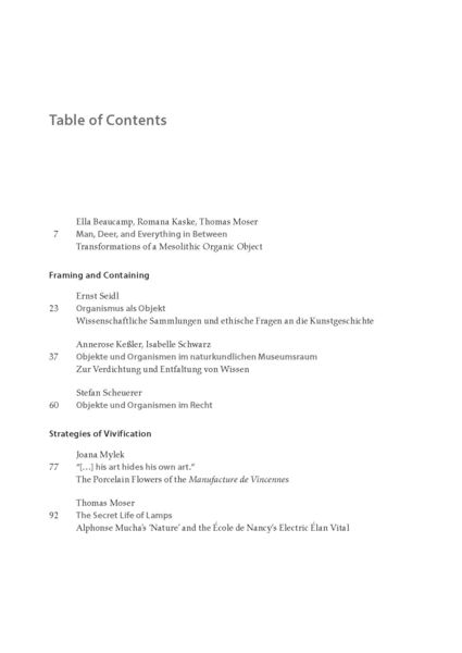 Produktbild: Objects and Organisms