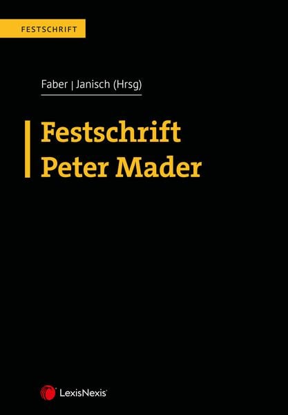 Produktbild: Festschrift Peter Mader