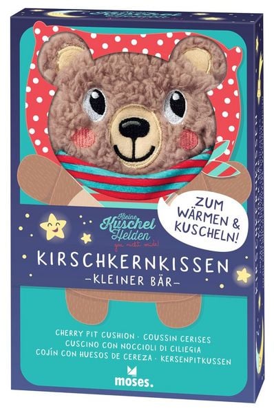 Produktbild: Kleine Kuschelhelden Kirschkernkissen Kleiner B&auml;r