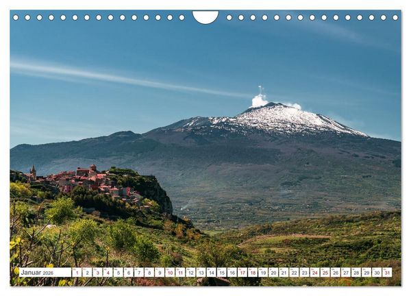 Produktbild: &Auml;tna - Europas h&ouml;chster Vulkan (Wandkalender 2026 DIN A4 quer), CALVENDO Monatskalender