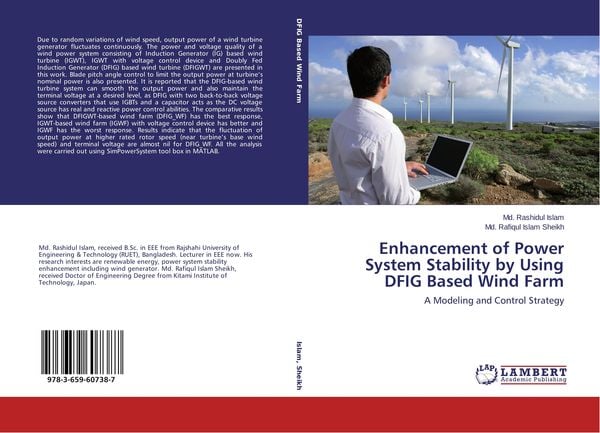 Produktbild: Enhancement of Power System Stability by Using DFIG Based Wind Farm