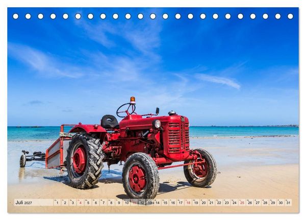 Produktbild: Bretagne - Felsenk&uuml;ste, Sandstr&auml;nde und viel zu sehen (Tischkalender 2027 DIN A5 quer), CALVENDO Monatskalender