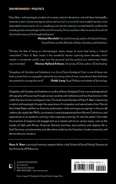 Produktbild: Grappling with Societies and Institutions in an Era of Socio-Ecological Crisis