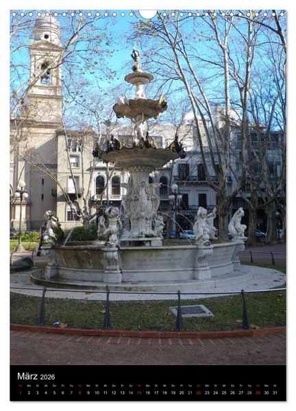 Produktbild: Winter in Montevideo (Wandkalender 2026 DIN A3 hoch), CALVENDO Monatskalender
