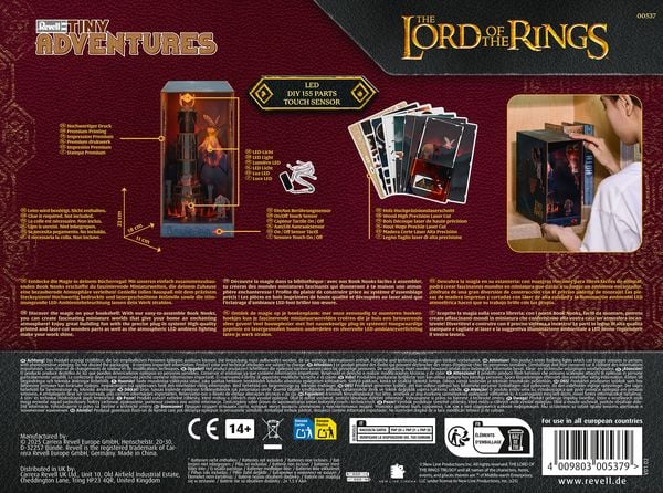 Produktbild: Book Nook DIY B&uuml;cherecke Herr der Ringe Barad-d&ucirc;r
