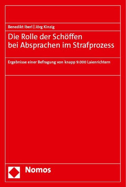 Produktbild: Die Rolle der Sch&ouml;ffen bei Absprachen im Strafprozess