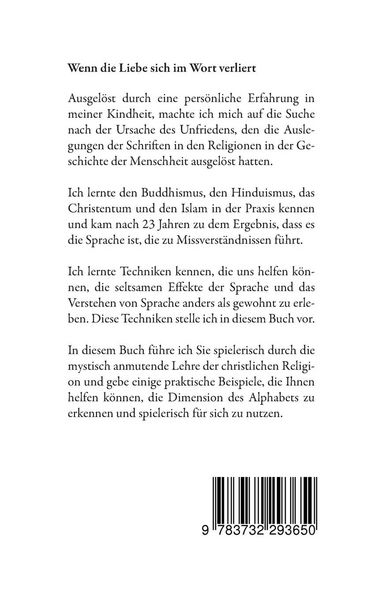 Produktbild: Wenn die Liebe sich im Wort verliert