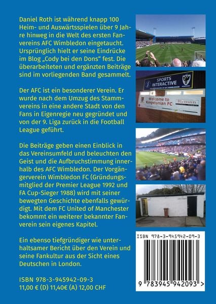 Produktbild: Meine Zeit beim AFC Wimbledon