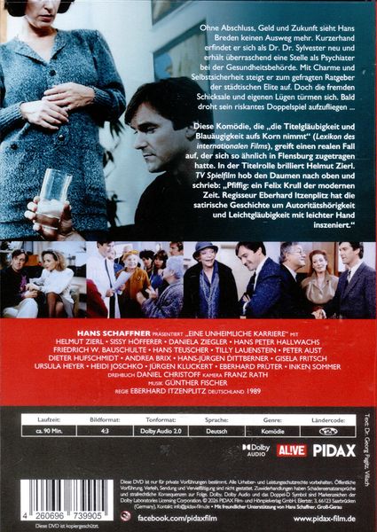 Produktbild: Eine unheimliche Karriere / Brillante und starbesetzte Kom&ouml;die nach einer wahren Begebenheit (Pidax Film-Klassiker)