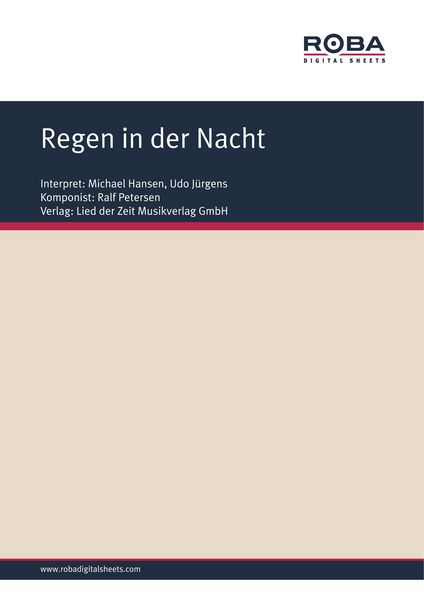 Produktbild: Regen in der Nacht