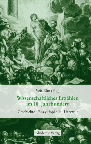 Produktbild: Wissenschaftliches Erz&auml;hlen im 18. Jahrhundert
