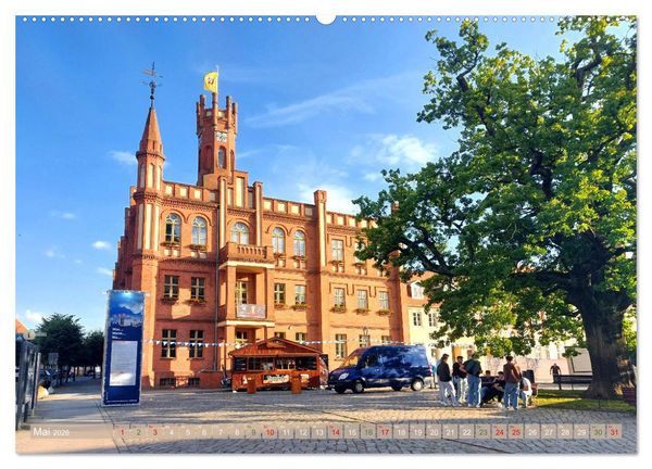 Produktbild: Die Hansest&auml;dte Kyritz und Havelberg (Wandkalender 2026 DIN A2 quer), CALVENDO Monatskalender
