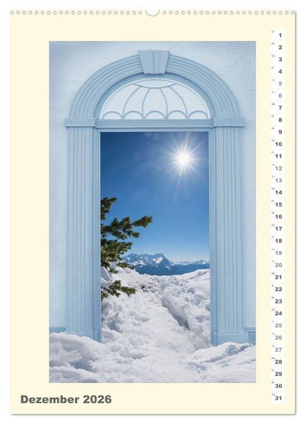 Produktbild: Das Tor zur Natur 2026 (hochwertiger Premium Wandkalender 2026 DIN A2 hoch), Kunstdruck in Hochglanz