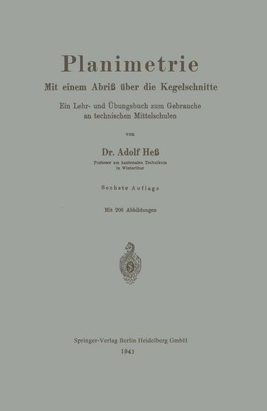 Produktbild: Planimetrie