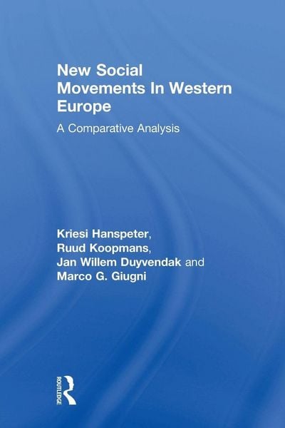 Produktbild: New Social Movements In Western Europe