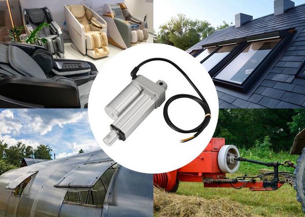 Produktbild: TRU COMPONENTS Elektrozylinder TC12-50-500 TC-13492768 Hubl&auml;nge 50 mm Schubkraft 500 N 12 V/DC 1 St.