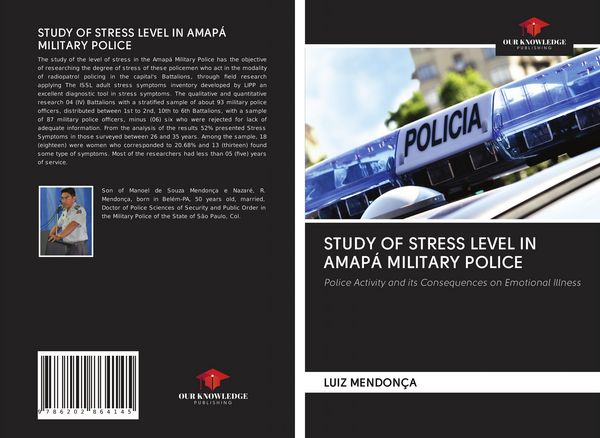 Produktbild: STUDY OF STRESS LEVEL IN AMAP&Aacute; MILITARY POLICE