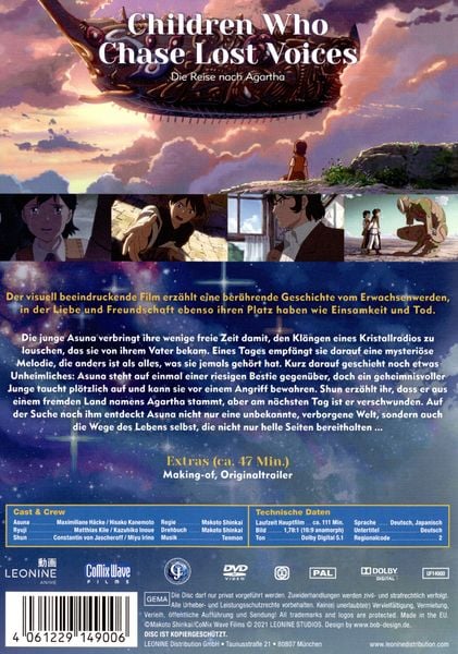Produktbild: Children Who Chase Lost Voices