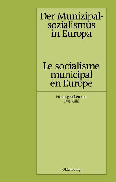 Produktbild: Der Munizipalsozialismus in Europa /Le socialisme municipal en Europe
