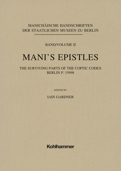 Produktbild: Mani's Epistles