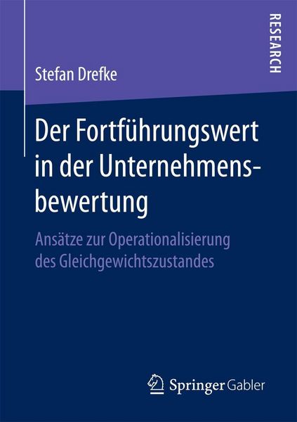 Produktbild: Der Fortf&uuml;hrungswert in der Unternehmensbewertung