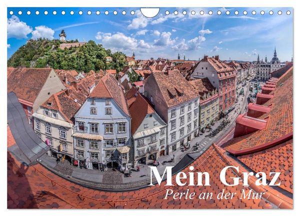Produktbild: Mein Graz. Perle an der Mur (Wandkalender 2026 DIN A4 quer), CALVENDO Monatskalender