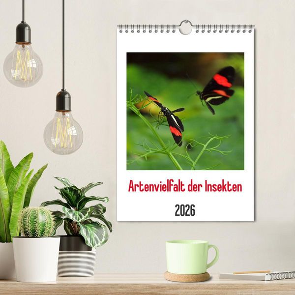 Produktbild: Artenvielfalt der Insekten (Wandkalender 2026 DIN A4 hoch), CALVENDO Monatskalender