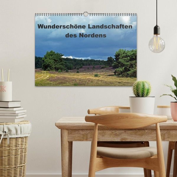 Produktbild: Wundersch&ouml;ne Landschaften des Nordens (Wandkalender 2026 DIN A3 quer), CALVENDO Monatskalender