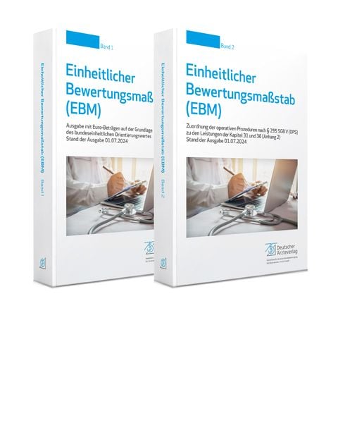 Einheitlicher Bewertungsmaßstab (EBM) Stand 01.07.2024